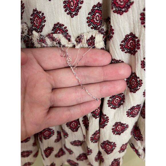 💕 LAST CHANCE Cotton Candy LA Women’s Oversized Boho Tank Top Small - Picture 5 of 11